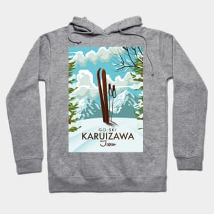 Karuizawa Japan ski Hoodie